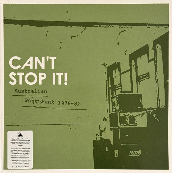 Various : Can't Stop It! Australian Post-Punk 1978-82 (2xLP, Comp, Dlx, Ltd, RE, Gre)