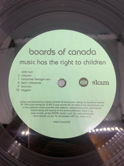Boards Of Canada : Music Has The Right To Children (2xLP, Album, RE, Gat)