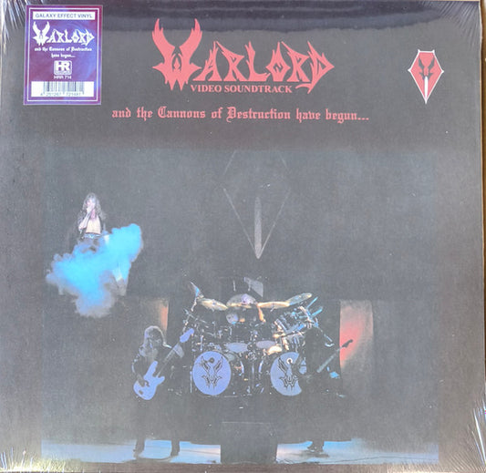 Warlord (2) : And The Cannons Of Destruction Have Begun... (LP, Album, Ltd, RE, RM, RP, Red)