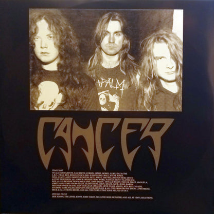 Cancer (3) : To The Gory End (LP, Album, Ltd, RE, Bur)