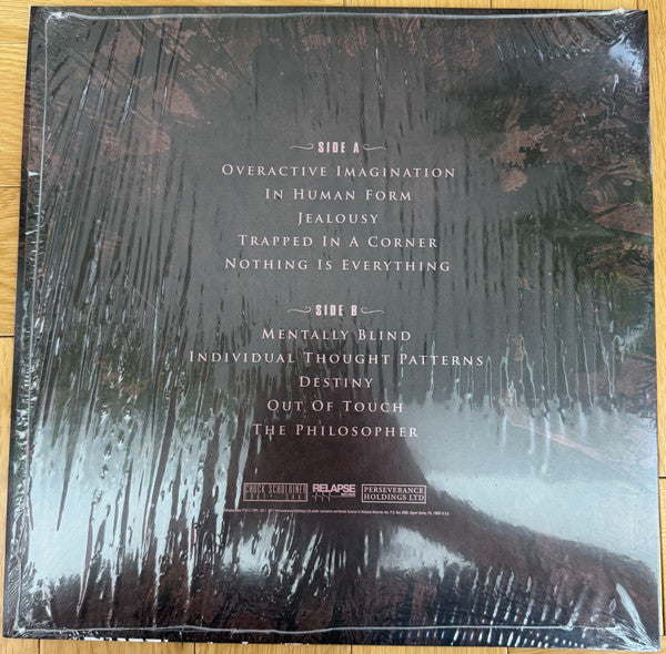 Death (2) : Individual Thought Patterns (LP, Album, RE, RP)