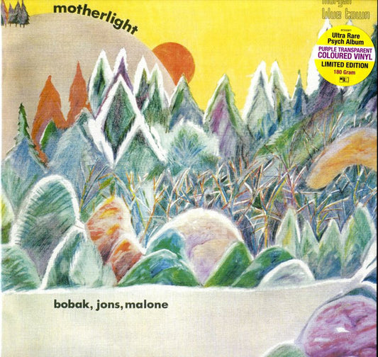 Bobak, Jons, Malone : Motherlight (LP, Album, Ltd, RE, 180)