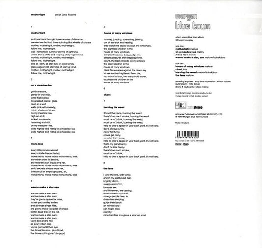 Bobak, Jons, Malone : Motherlight (LP, Album, Ltd, RE, 180)