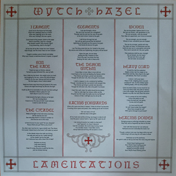 Wytch Hazel : V: Lamentations (LP, Album, Cit)