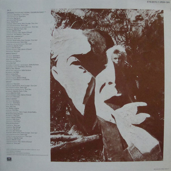 David Bowie And Trevor Jones : Labyrinth - From The Original Soundtrack Of The Jim Henson Film (LP, Album)