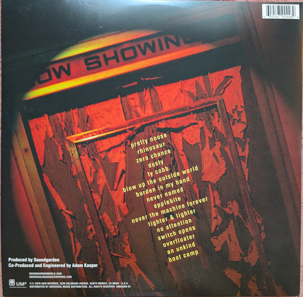 Soundgarden : Down On The Upside (2xLP, Album, RE, RM)