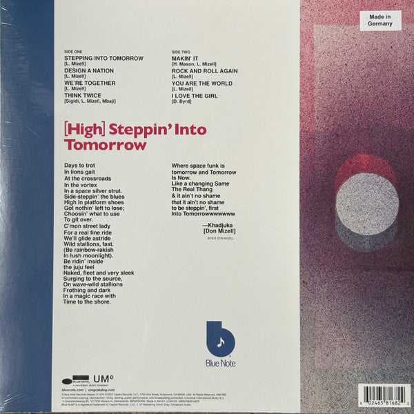 Donald Byrd : Stepping Into Tomorrow (LP, Album, RE)