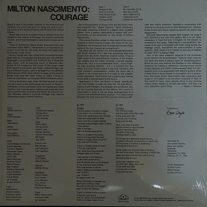 Milton Nascimento : Courage (LP, Album, RE)