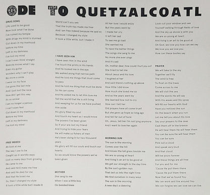 Dave Bixby : Ode To Quetzalcoatl (LP, Album, RE, RM)