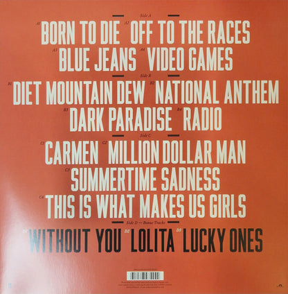 Lana Del Rey : Born To Die (2xLP, Album, Dlx, RE, GZ )