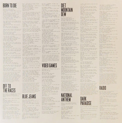 Lana Del Rey : Born To Die (2xLP, Album, Dlx, RE, GZ )