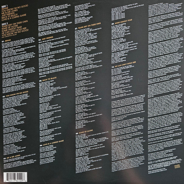 Amy Winehouse : Back To Black (LP, Album)