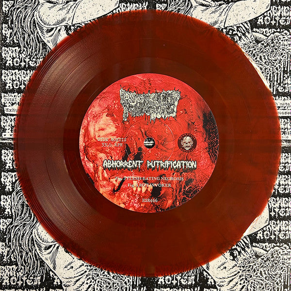 Purulent Remains : Abhorrent Putrification (7", EP, Coa)