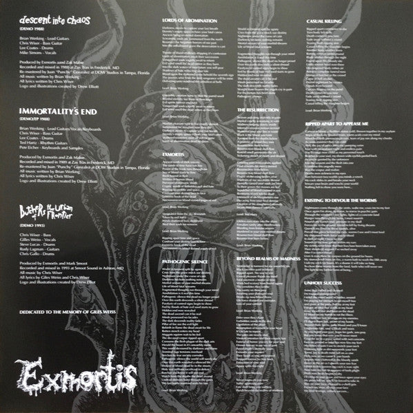 Exmortis : Beyond The Realms Of Madness (LP, Comp, Ltd)
