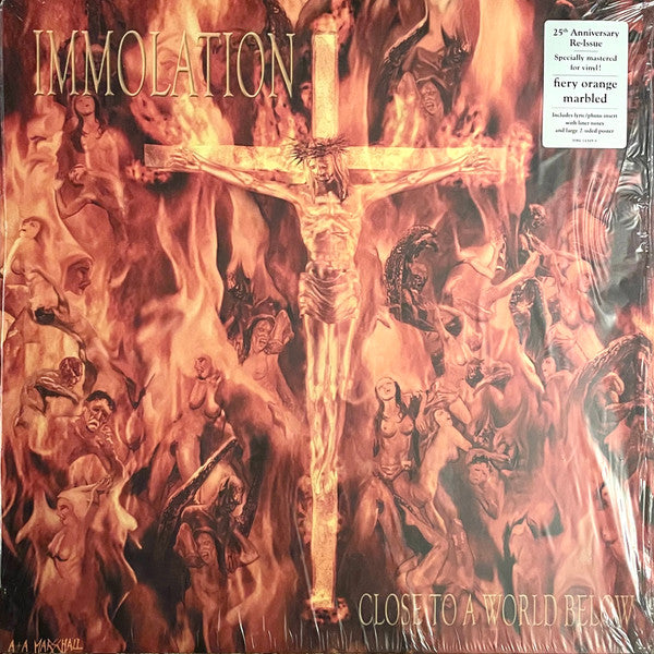 Immolation : Close To A World Below (LP, Album, Ltd, RE, RM, Fie)