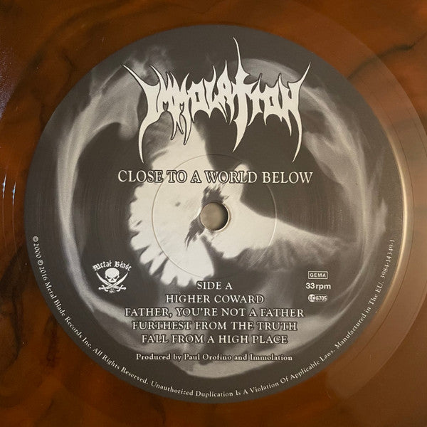 Immolation : Close To A World Below (LP, Album, Ltd, RE, RM, Fie)