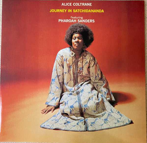 Alice Coltrane Featuring Pharoah Sanders : Journey In Satchidananda (LP, Album, RE,  Ga)