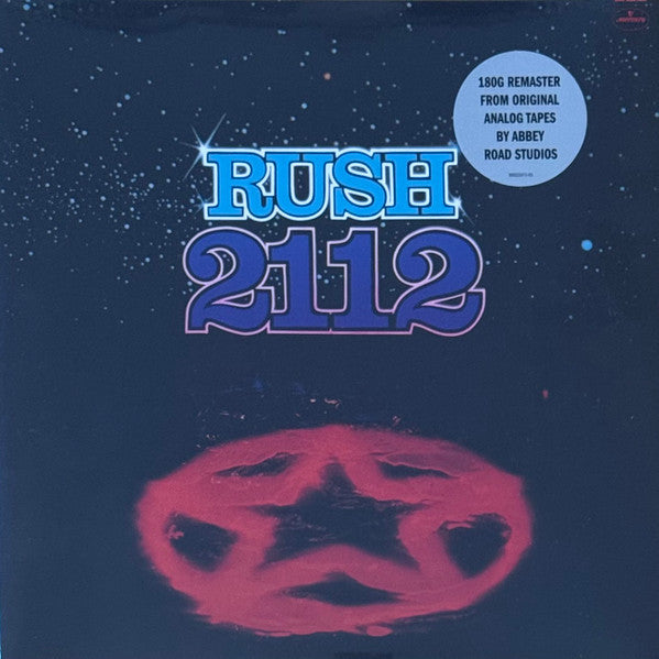 Rush : 2112 (LP, Album, RE, RM, 180)