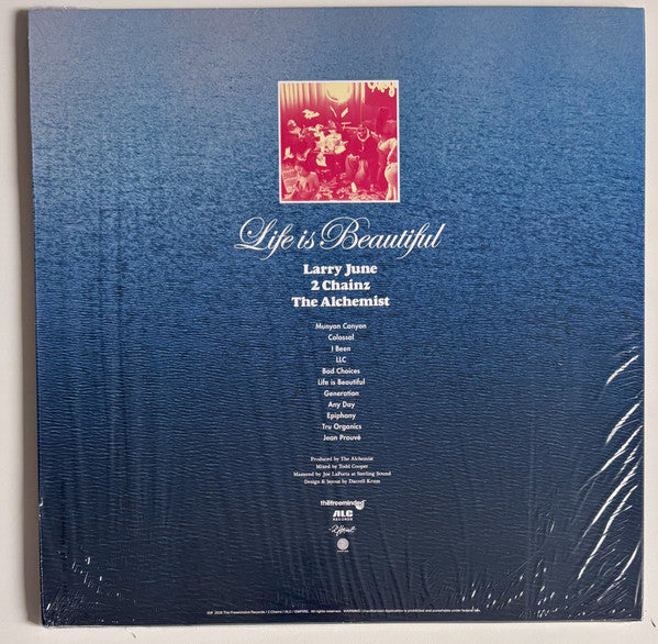 Larry June, 2 Chainz & The Alchemist* : Life Is Beautiful (LP, Album)