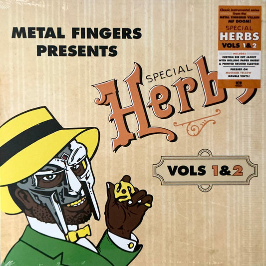 Metal Fingers : Special Herbs Vols 1 & 2 (2xLP, Comp, RE, Mus)