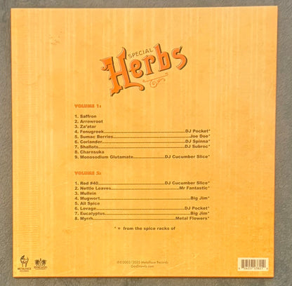 Metal Fingers : Special Herbs Vols 1 & 2 (2xLP, Comp, RE, Mus)