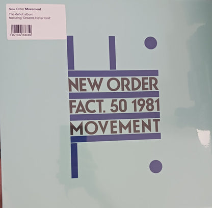 New Order : Movement (LP, RE, RM)