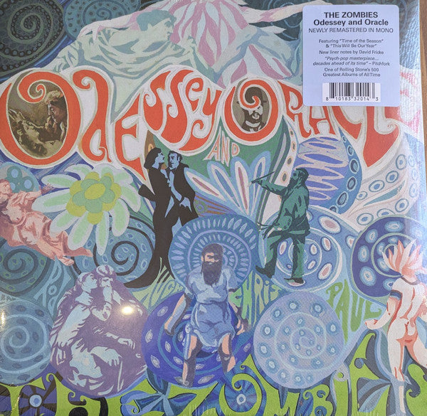The Zombies : Odessey And Oracle (LP, Album, Mono, RE, RM)