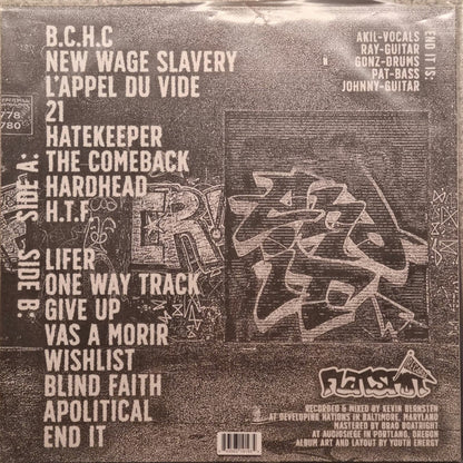 End It (3) : Unpleasant Living (LP, RP, Ora)