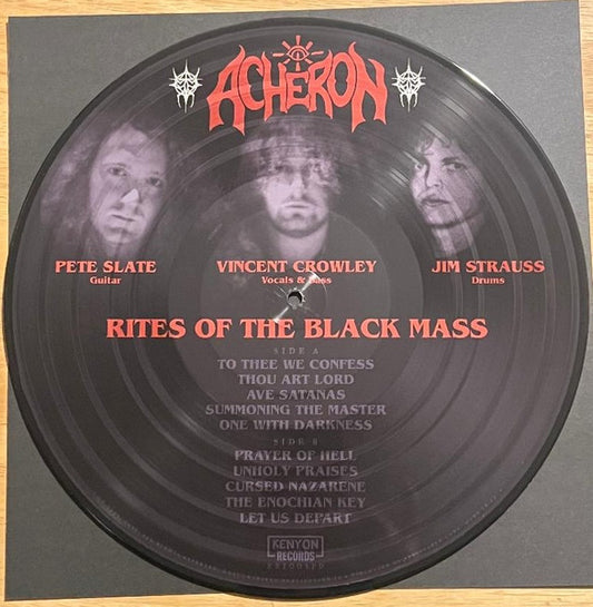 Acheron : Rites Of The Black Mass (LP, Ltd, Num, Pic, RE)