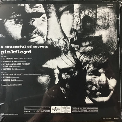 Pink Floyd : A Saucerful Of Secrets (LP, Album, RE, RM, 180)