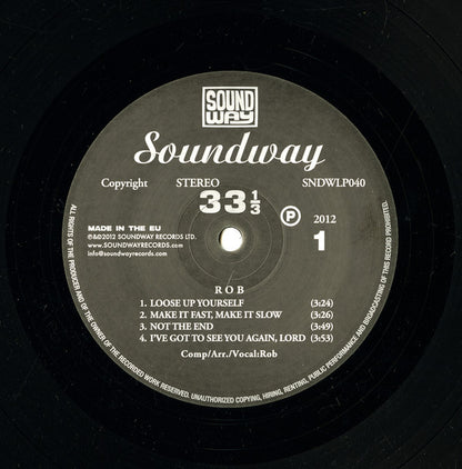 Rob (5) : Make It Fast, Make It Slow (LP, Album, RE, 180)