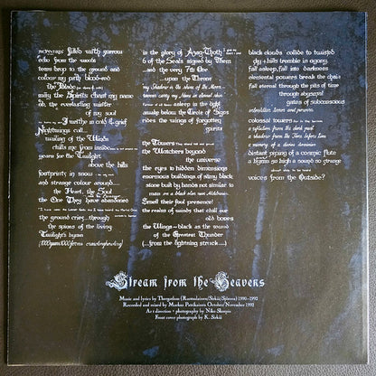 Thergothon : Stream From The Heavens (LP, Album, Ltd, RE, Pur)