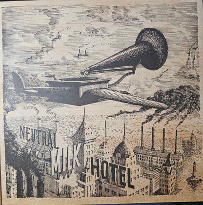 Neutral Milk Hotel : In The Aeroplane Over The Sea (LP, Album, RE, Gat)