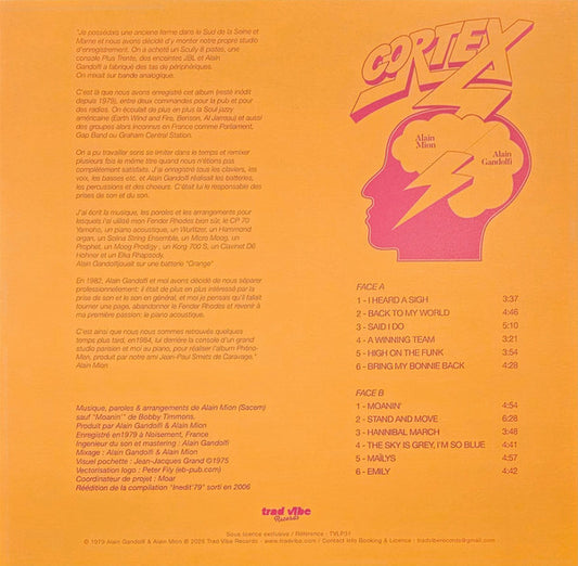Cortex (6) : Alain Mion Alain Gandolfi (LP, RE)