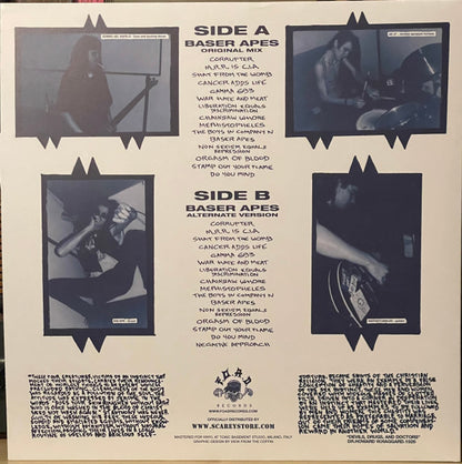 Rupture : Baser Apes Years (12", Comp, Bla)