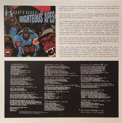 Rupture : Baser Apes Years (12", Comp, Bla)