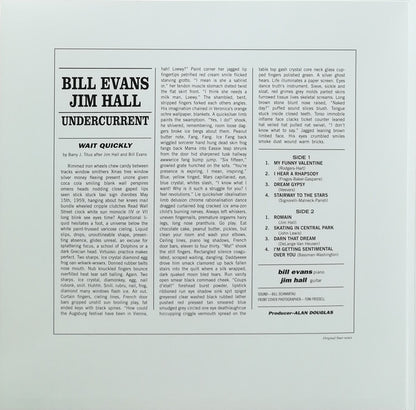 Bill Evans & Jim Hall : Undercurrent (LP, Album, Dlx, RE, 180)