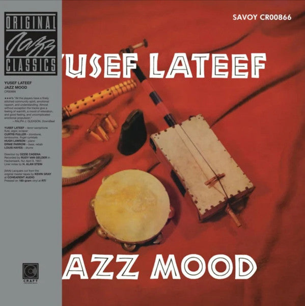 Yusef Lateef : Jazz Mood (LP, Album, Mono, RE, 180)