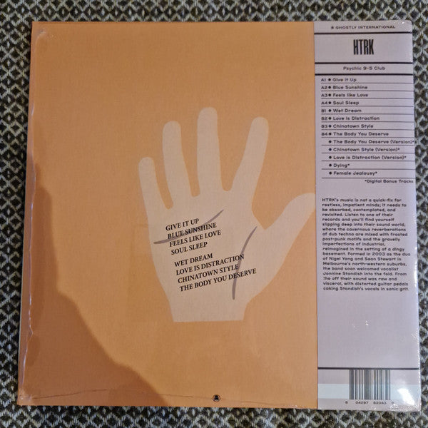 HTRK : Psychic 9-5 Club (LP, Album, RP, Cle)