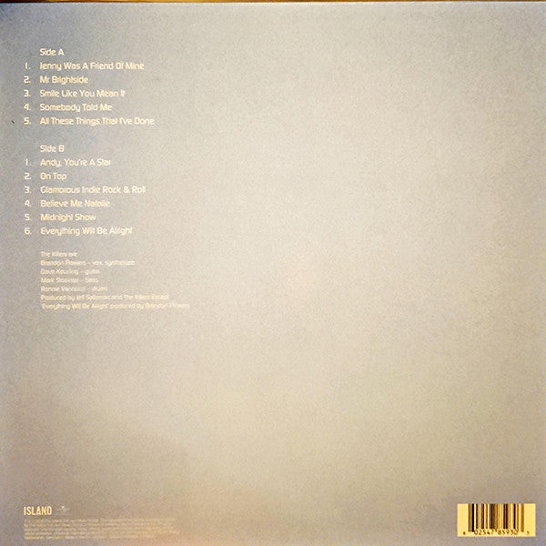 The Killers : Hot Fuss (LP, Album, RE, RP, 180)