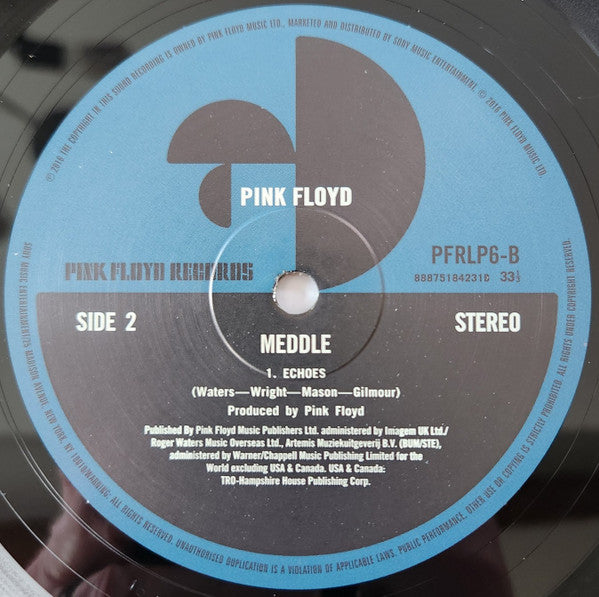 Pink Floyd : Meddle (LP, Album, RE, RM, Gat)
