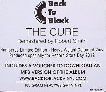 The Cure : Seventeen Seconds (LP, Album, RSD, Ltd, Num, RE, RM, Whi)