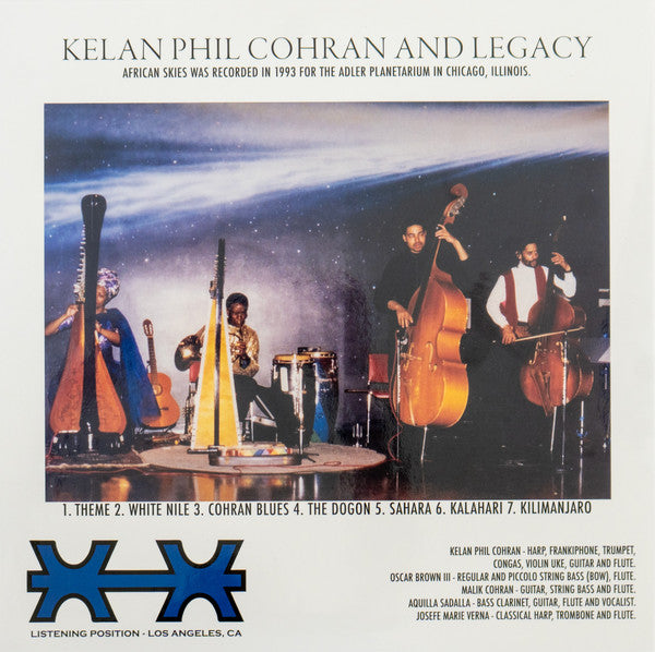 Kelan Phil Cohran* And Legacy (25) : African Skies (LP, Album, Ltd, RE, 180)