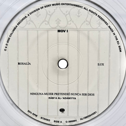 Rosalía (3) : Lux (2xLP, Album, Cry)