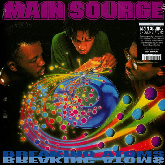 Main Source : Breaking Atoms  (LP, Album, RE)