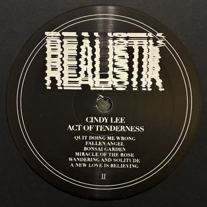 Cindy Lee : Act Of Tenderness (LP, Album, RE)