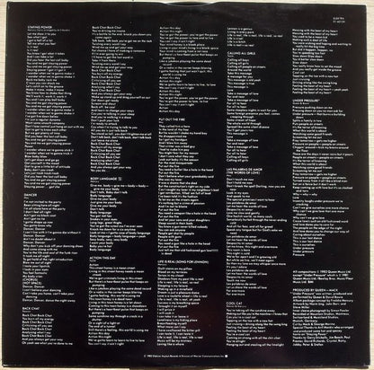 Queen : Hot Space (LP, Album)