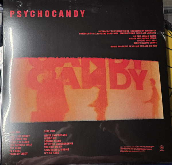 The Jesus And Mary Chain : Psychocandy (LP, RE, RM, 40t)
