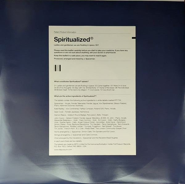 Spiritualized®* : Ladies And Gentlemen We Are Floating In Space (2xLP, Album, RE, RM)
