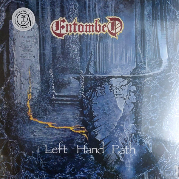 Entombed : Left Hand Path (LP, Album, RE, RM, Whi)